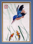 Anne Pullin kingfisher 2 fish 150H